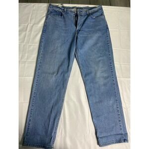 Levi Strauss & Co 550 Relaxed Fit Mens Jeans W38 L34 Blue Denim Med Wash